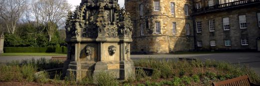 Holyrood Palace, as seen on our tours of Ireland and Scotland
