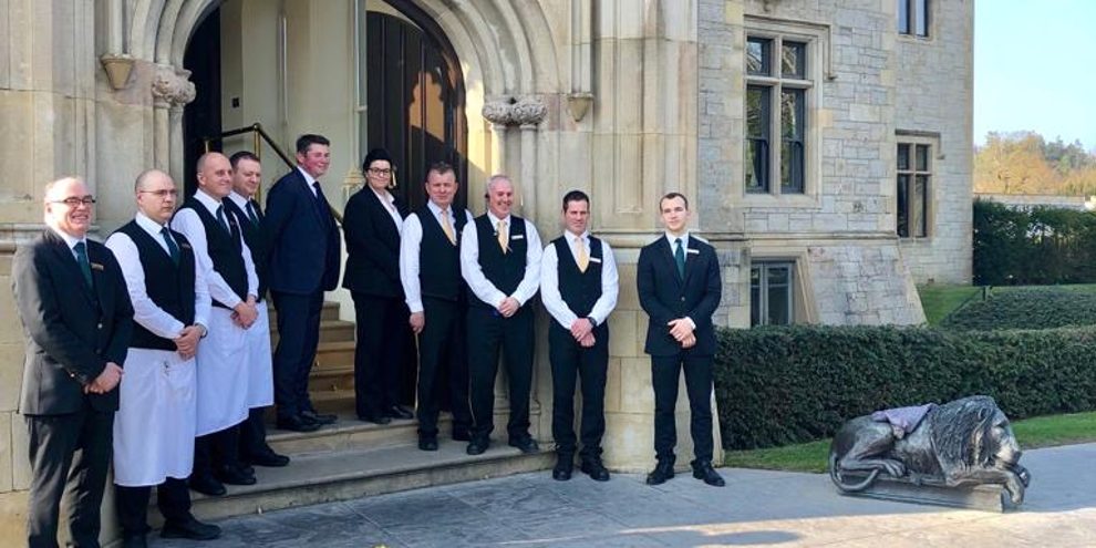 Lough Eske Castle management team, County Donegal