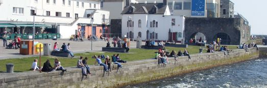 The Spanish Arch in Galway City