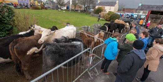 St Patrick's Day in Sneem, County Kerry