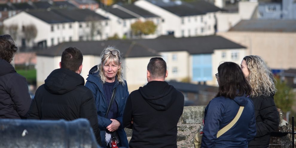 The historic walls of Derry/Londonderry