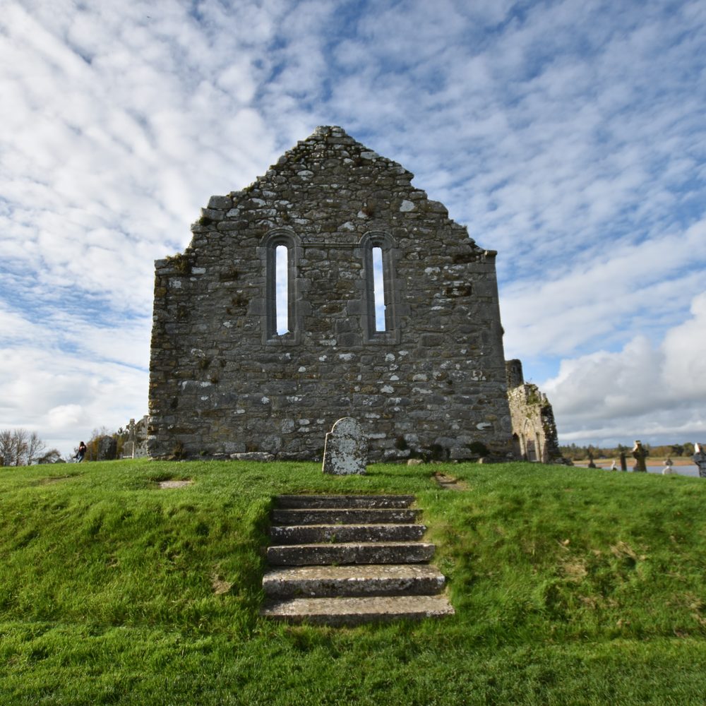 Clonmacnoise Monastery, County Offaly, Ireland