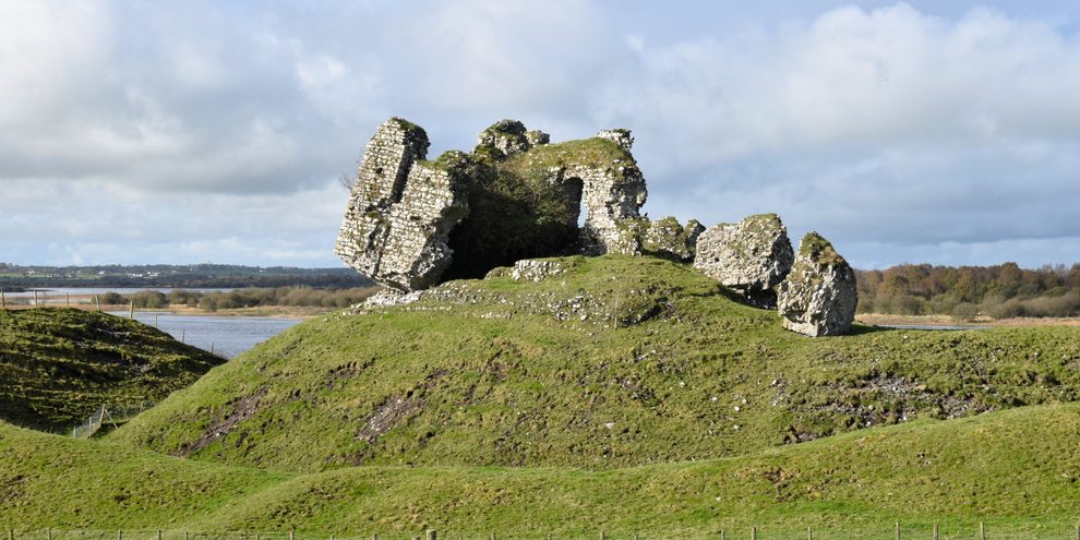 Clonmacnoise Round Towers, County Offaly, Ireland