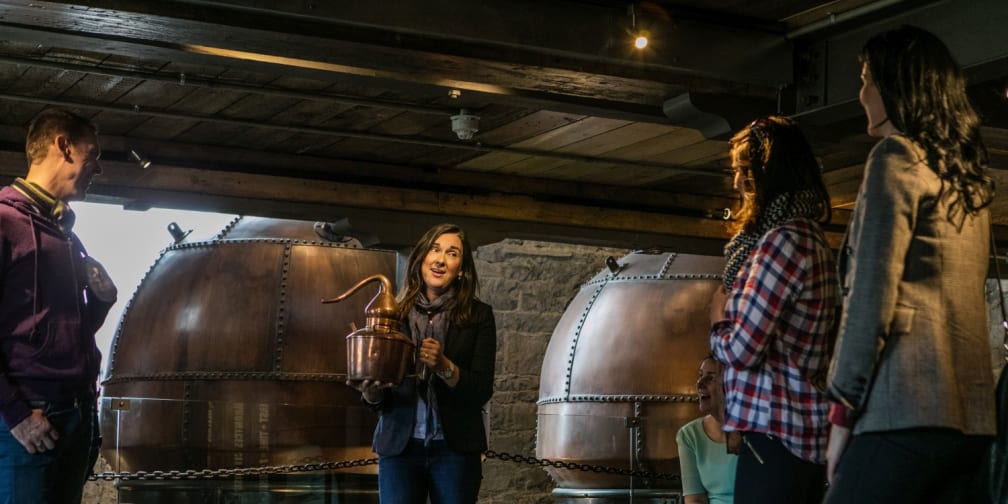 Tullamore D.E.W. Irish Whiskey Distillery Tour, County Offaly