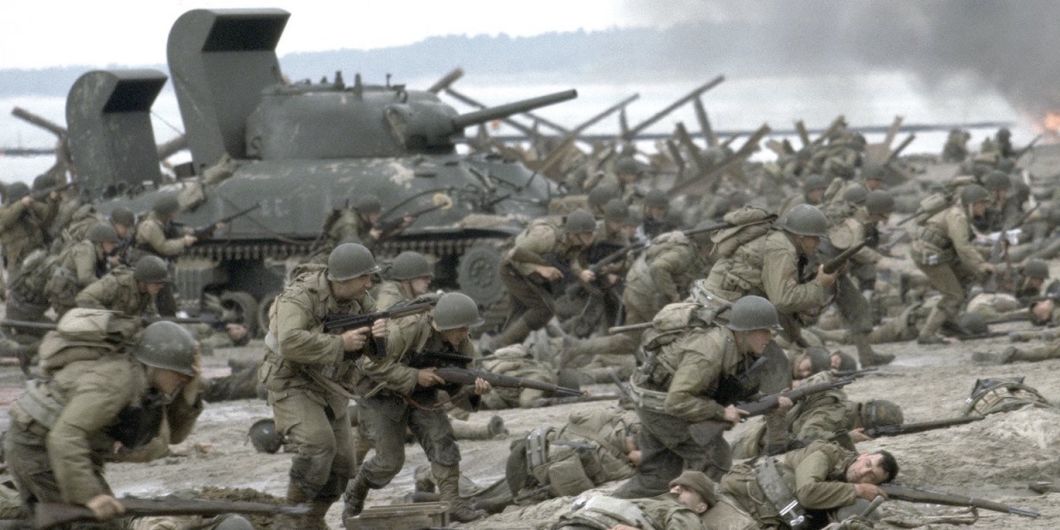 Curracloe Beach, in County Wexford, stood in for Omaha Beach, Normandy in Northern France for the opening sequence in the 1998 movie Saving Private Ryan.