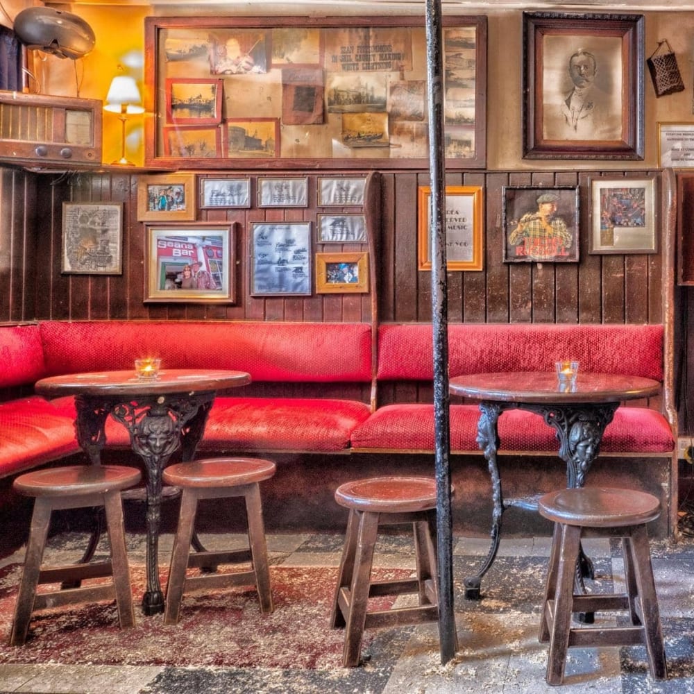 Enjoying a casual pint at the local pub, Ireland