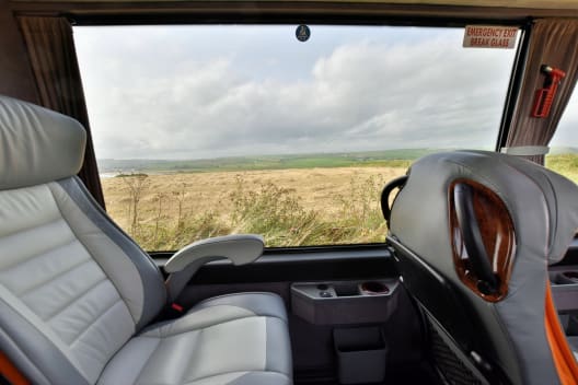 9 Seater Sprinter window view