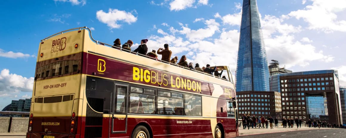 Big Bus London hop-on hop-off tour