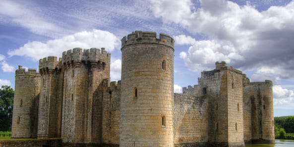 Bodiam Castle, Sussex, England