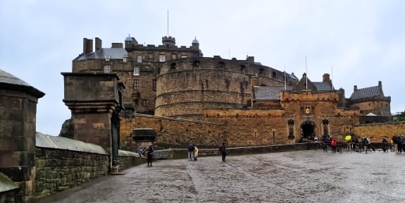 Edinburgh Castle, Scotland - as seen on our tours of Britain