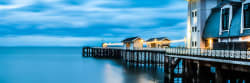 Penarth Pier, in the Vale of Glamorgan, UK