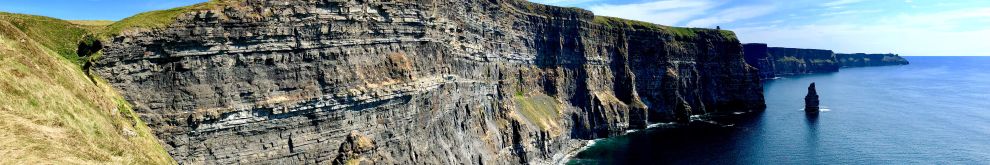 The Cliffs of Moher Irish tourism attraction
