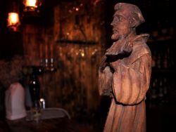 Statue of a Monk, Franciscan Well, Cork City