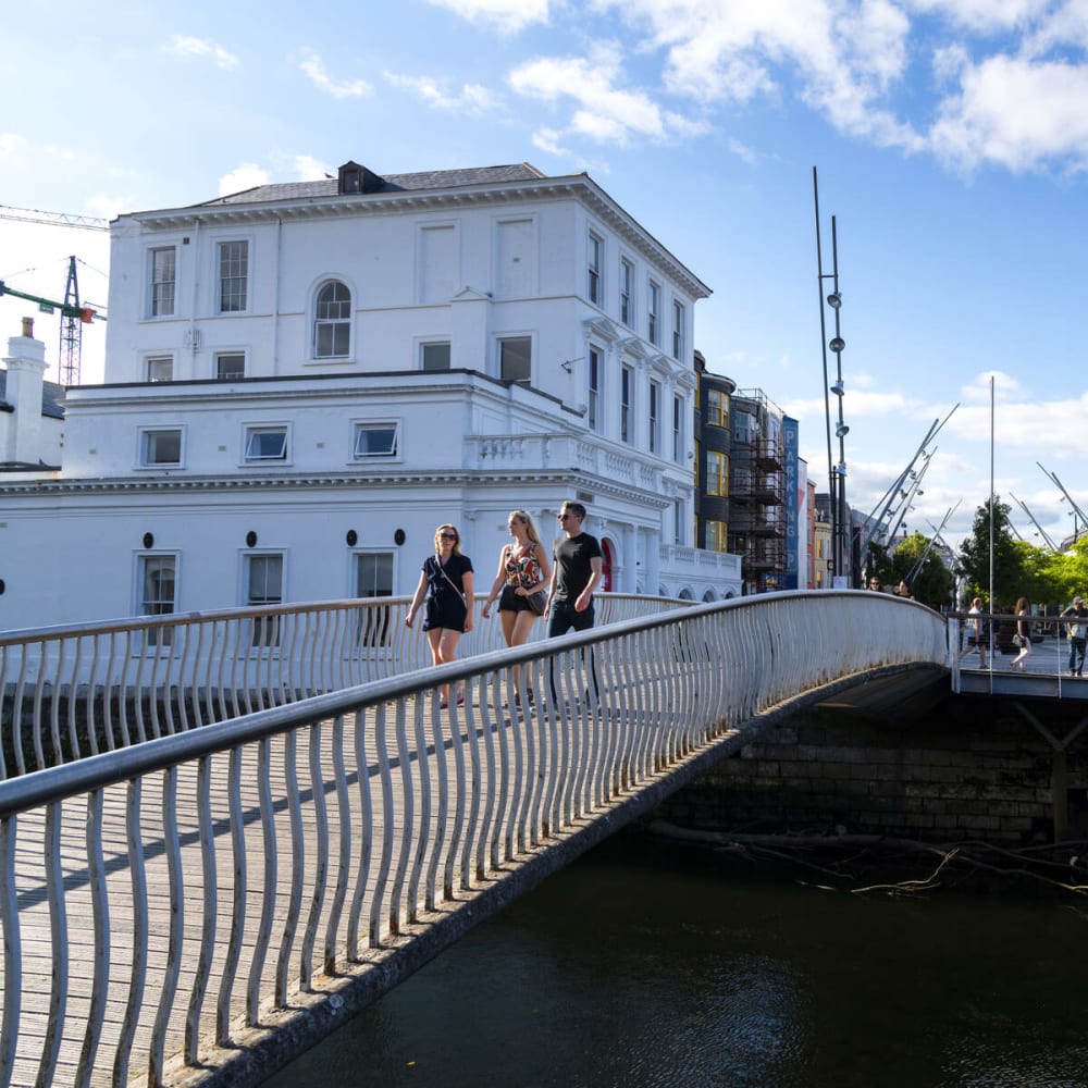 Cork City in Southern Ireland