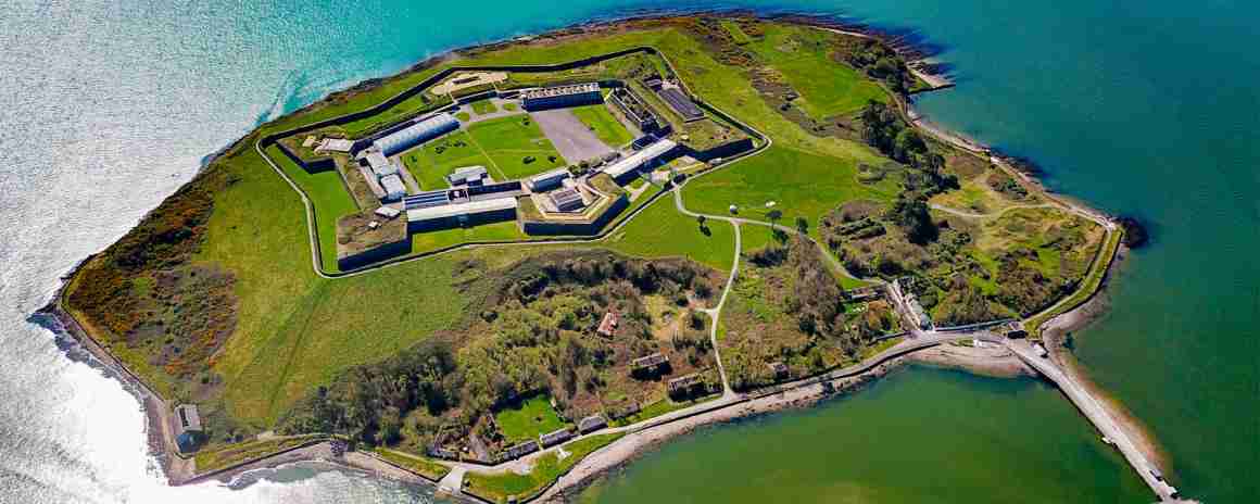 Spike Island Prison and fortress in Cork Harbour