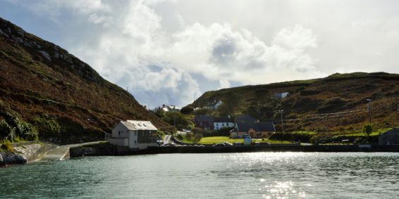 Cape Clear Island off the coast of County Cork