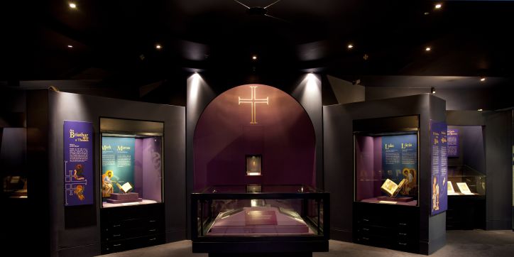 Book of Kells, housed in Trinity College Dublin