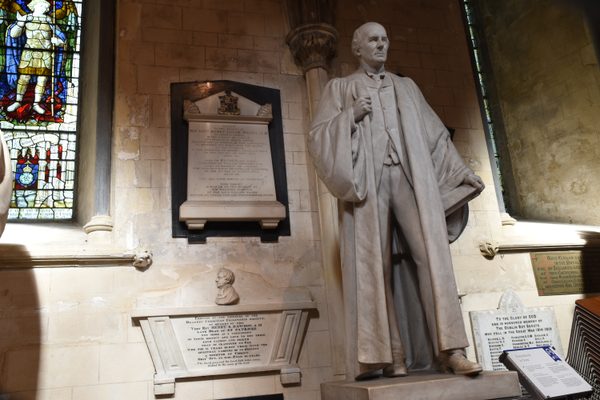 The marble statue of Gerald FitzGibbon, Lord Justice of Appeal