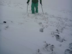 Snow in the Galtee Mountains