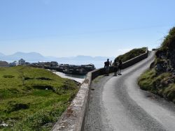 Walking on Inishturk Island, Ireland