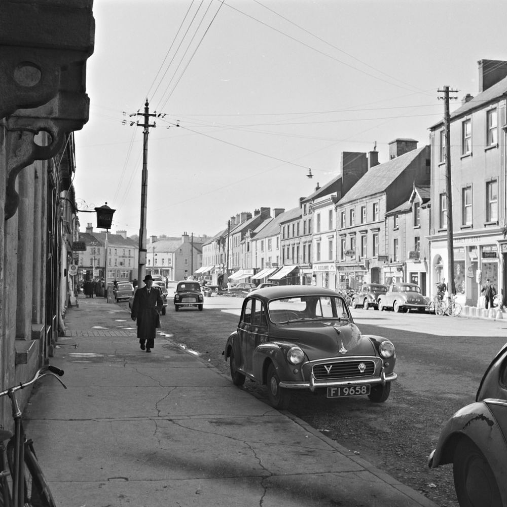 Old photo of Roscrea, County Tipperary